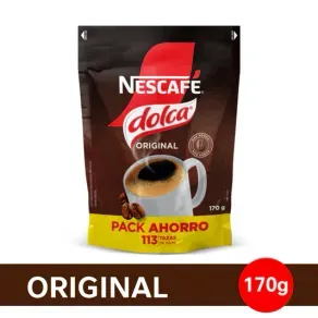 CAFE NESCAFE DOLCA ORIGINAL DOYPACK 170G.